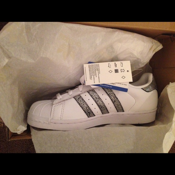 adidas Shoes - Adidas Superstar Original Fashion Sneaker, Wht/Blk